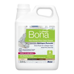 Bona OxyPower tisztító spray utántöltő kő, laminált, vinyl, és SPC padlókra 2,5L